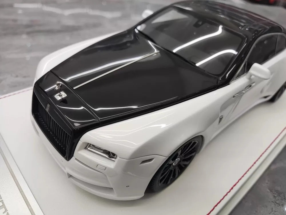 Davis & Giovanni Rolls-Royce 2013 Wraith Novitec White and Black 1:18 – Collectible Resin Model Resin