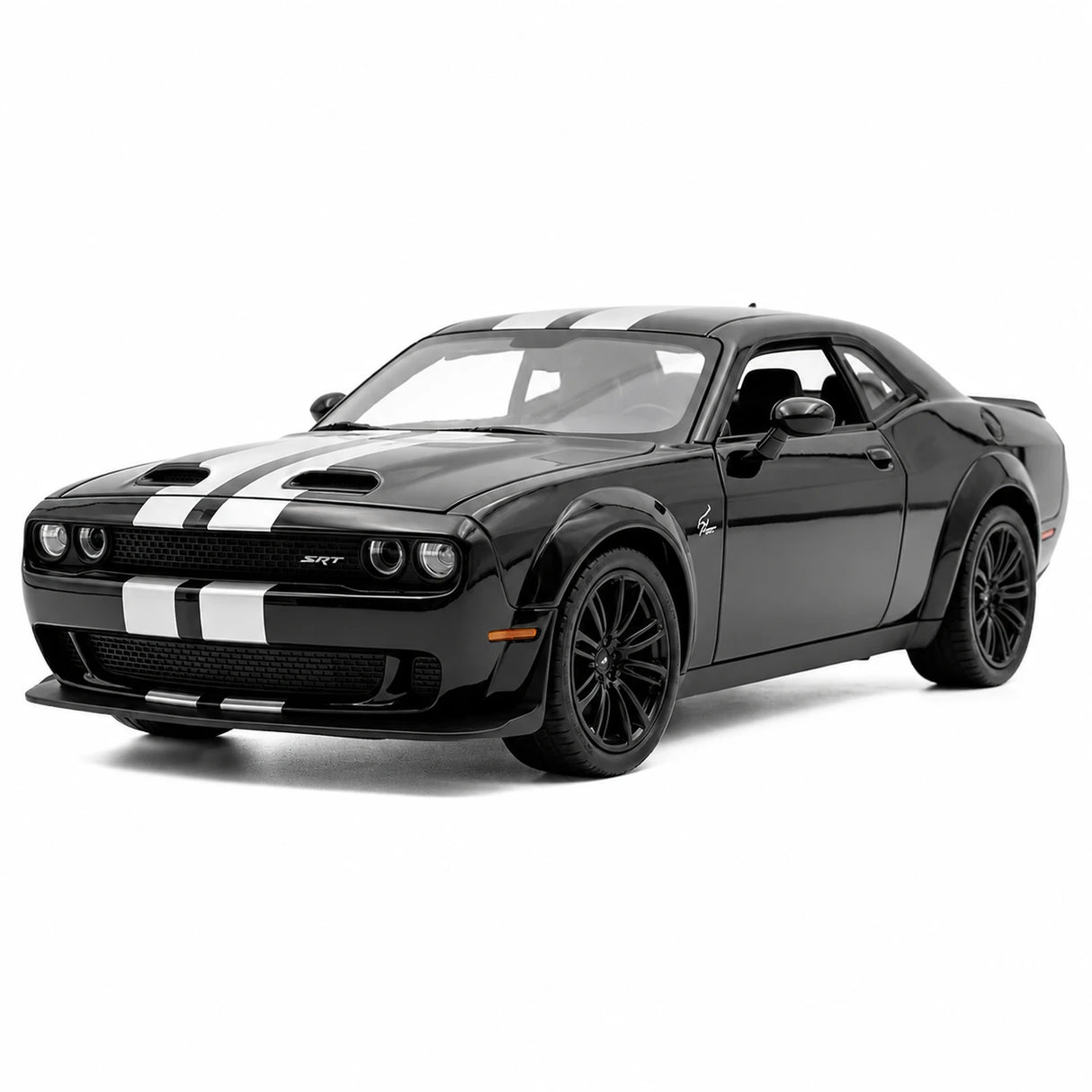 Dodge 2018 Challenger SRT Hellcat Black 1:22 – Diecast Display Model Die-Cast