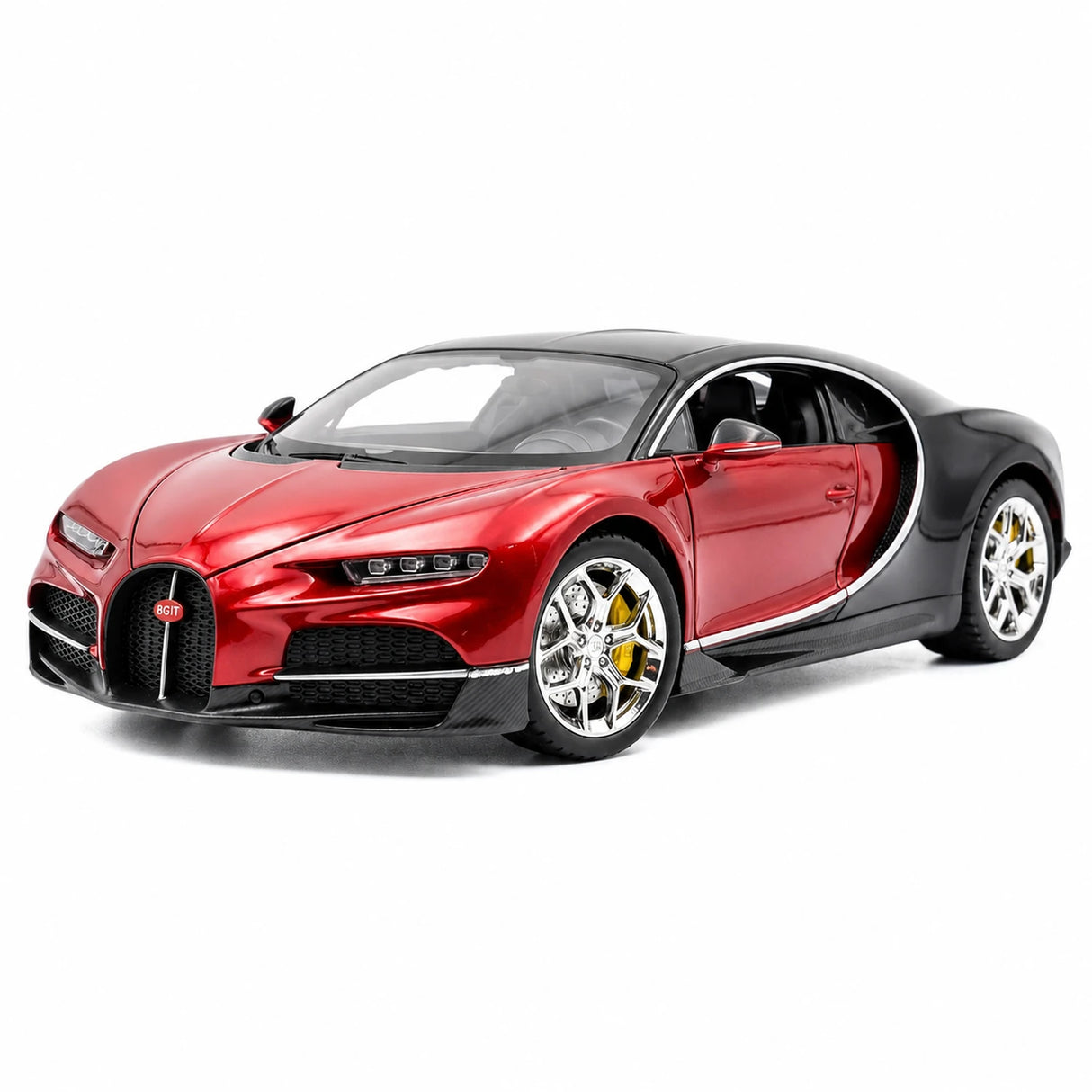 Bugatti 2024 Tourbillon Czerwony 1:24 – Model wyświetlacza odlewany z metalu