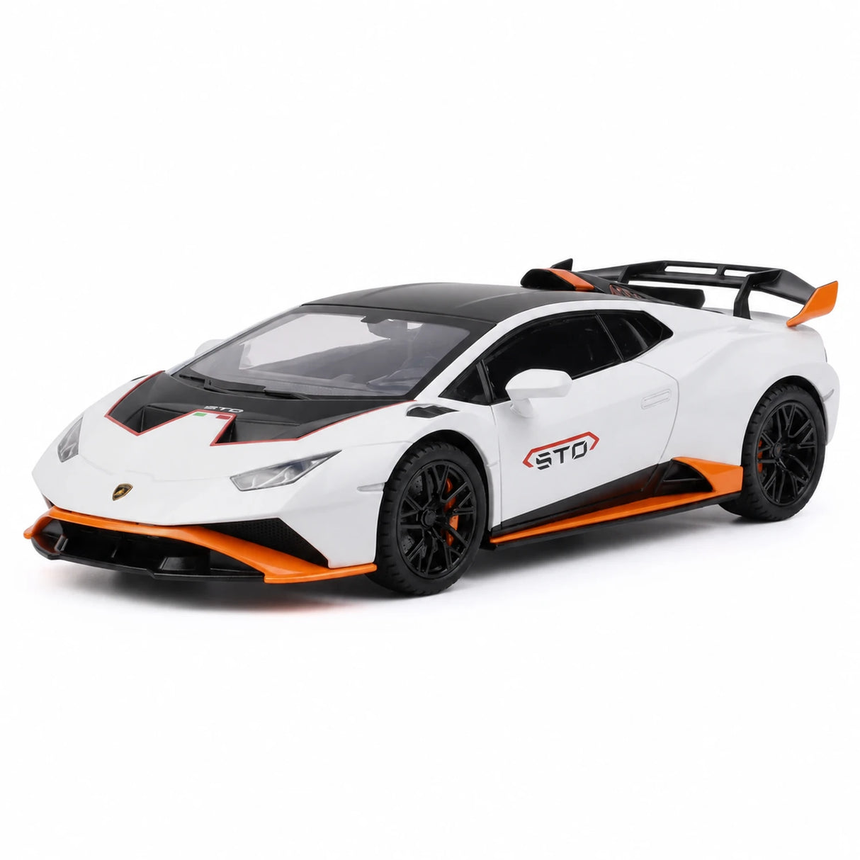 Lamborghini 2023 Huracan STO White 1:24 – Diecast Display Model Die-Cast