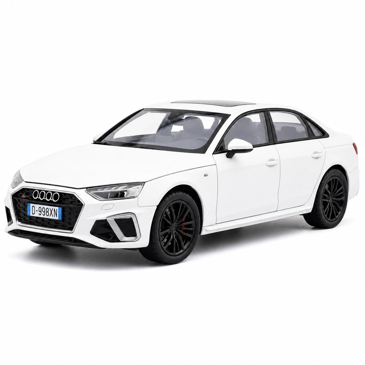 Audi 2025 A4L وايت 1:32 – نموذج عرض مصبوب بالقالب
