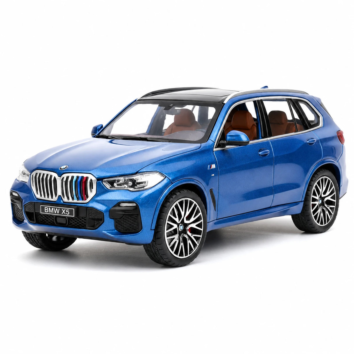 BMW 2019 G05 X5 xDrive40i Blue 1:32 – model odlewanego wyświetlacza