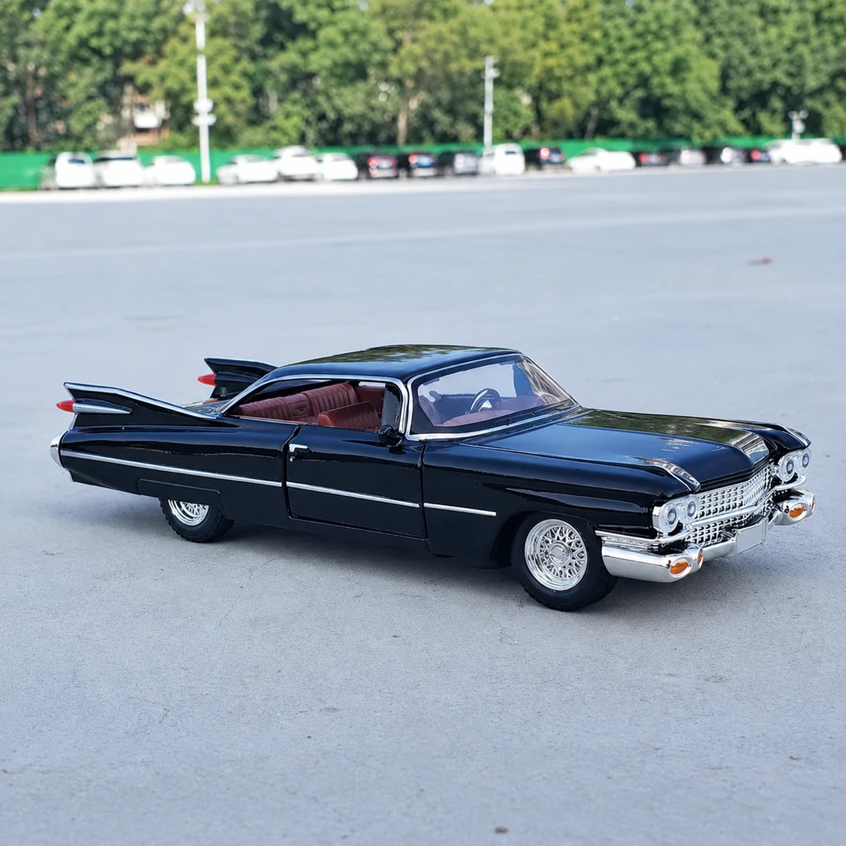 Cadillac 1959 Series 62 Eldorado Biarritz Black 1:32 – Diecast Display Model Die-Cast