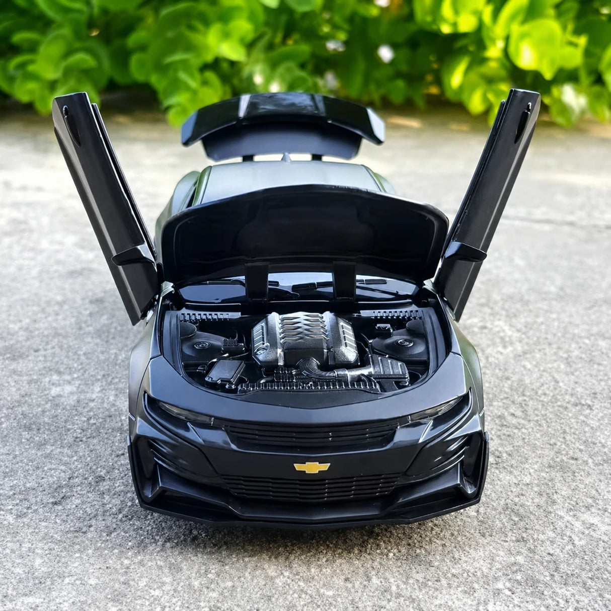 Chevrolet 2017 Camaro ZL1 Black 1:32 – model z odlewem odlewanym