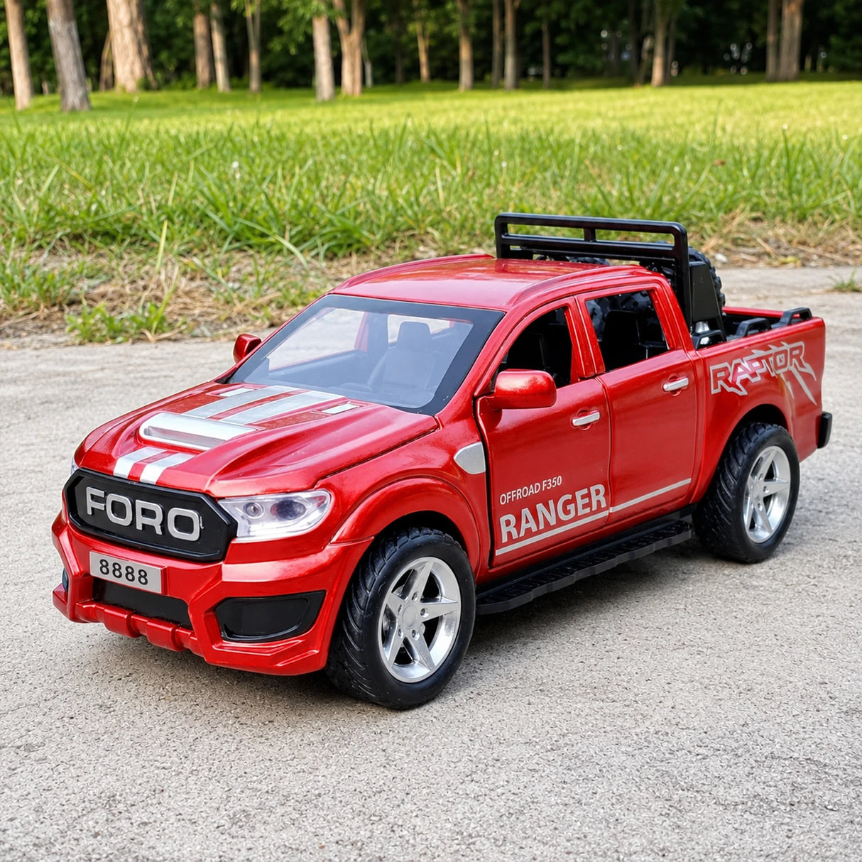 Ford 2021 Ranger Red 1:32 – Diecast Display Model Die-Cast