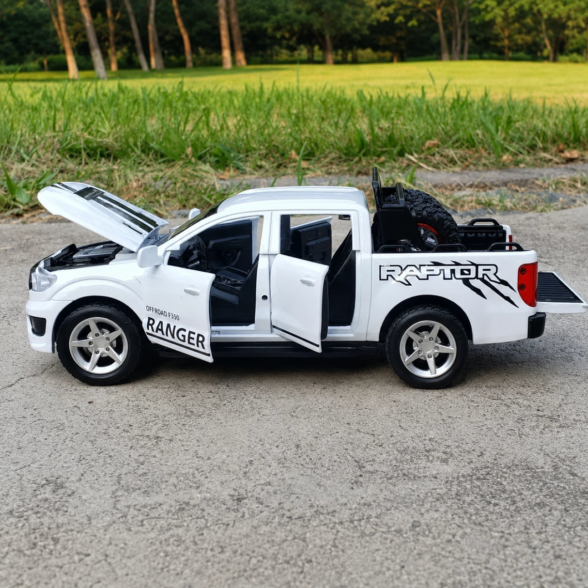 Ford 2021 Ranger White 1:32 – Diecast Display Model Die-Cast