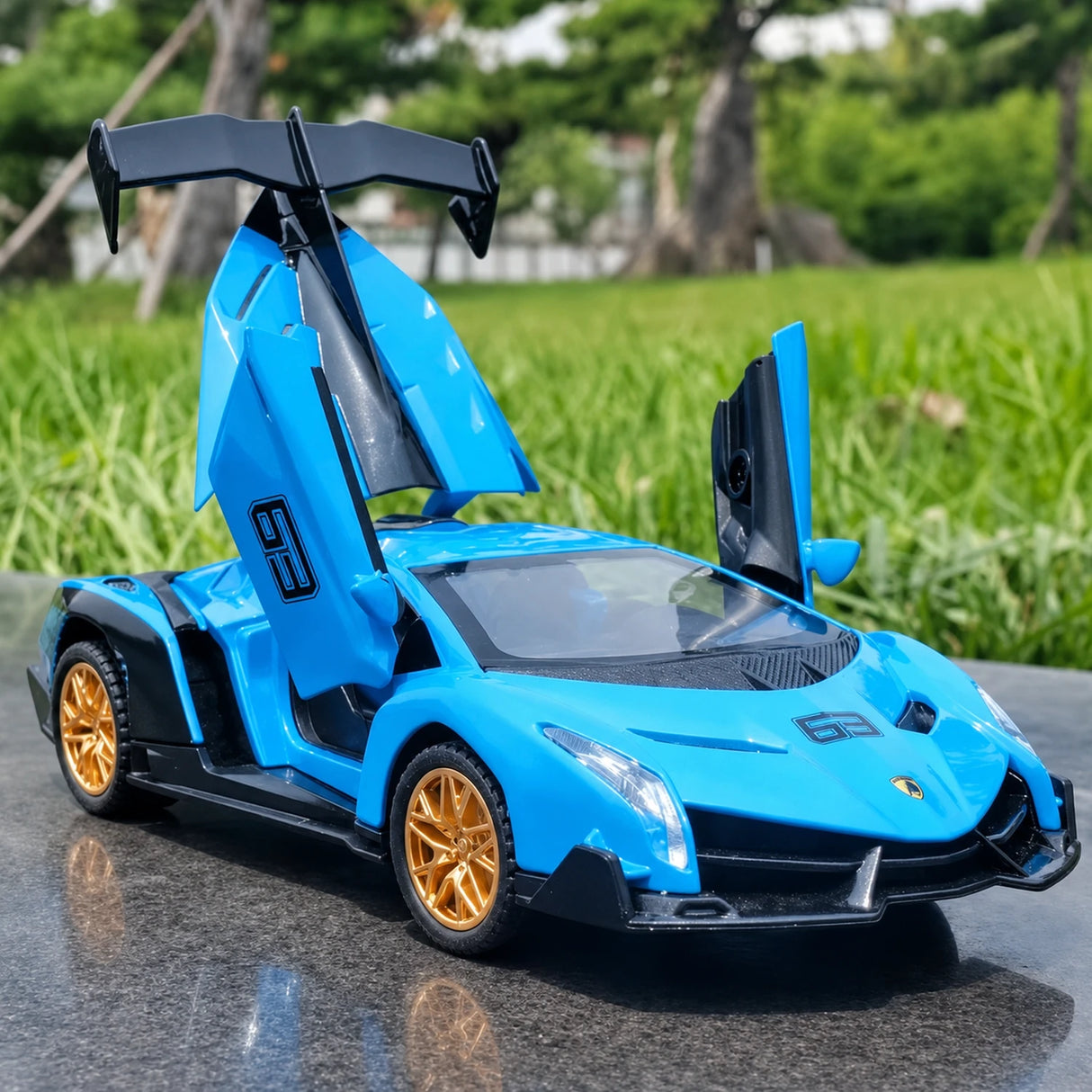 Lamborghini 2013 Veneno Blue 1:32 – Diecast Display Model Die-Cast