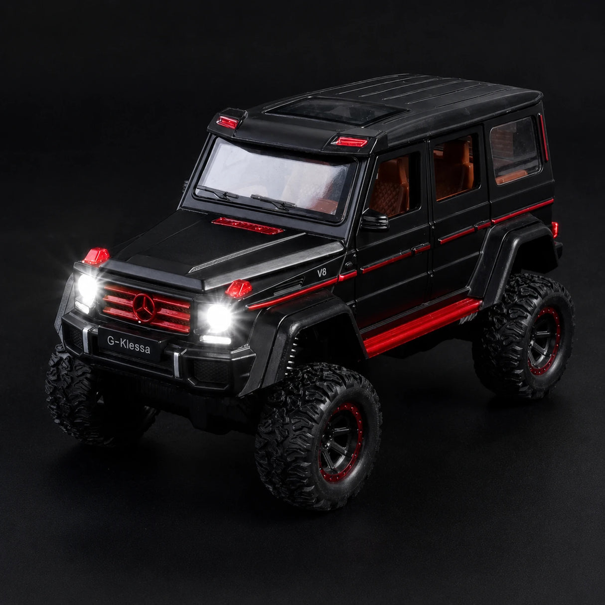 Mercedes-Benz 2015 G500 4×4 Off-Road Black 1:32 – Diecast Display Model Die-Cast