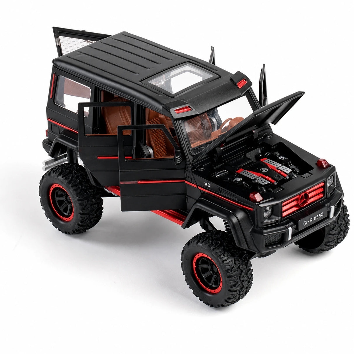 Mercedes-Benz 2015 G500 4×4 Off-Road Black 1:32 – Diecast Display Model Die-Cast