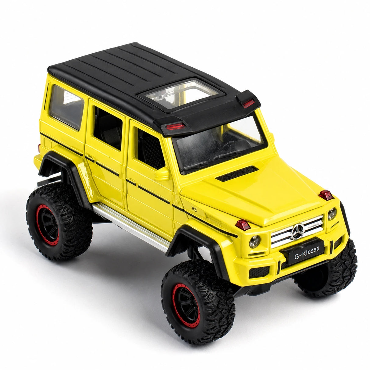 Mercedes-Benz 2015 G500 4×4 Off-Road Yellow 1:32 – Diecast Display Model Die-Cast
