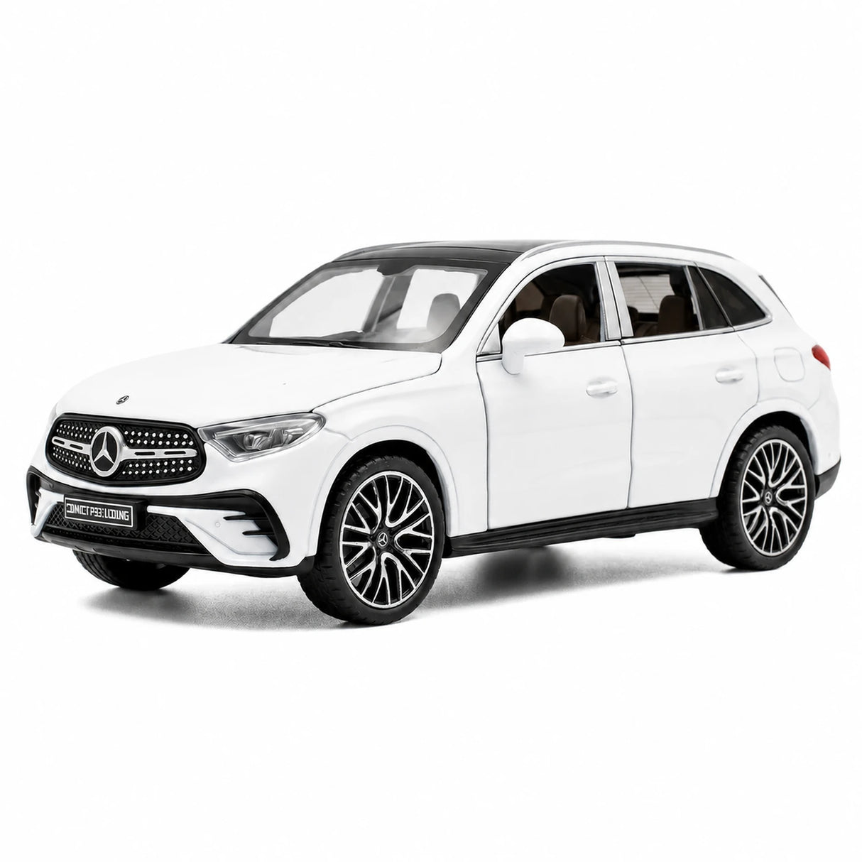 Mercedes-Benz 2023 GLC 400e White 1:32 – Diecast Display Model Die-Cast