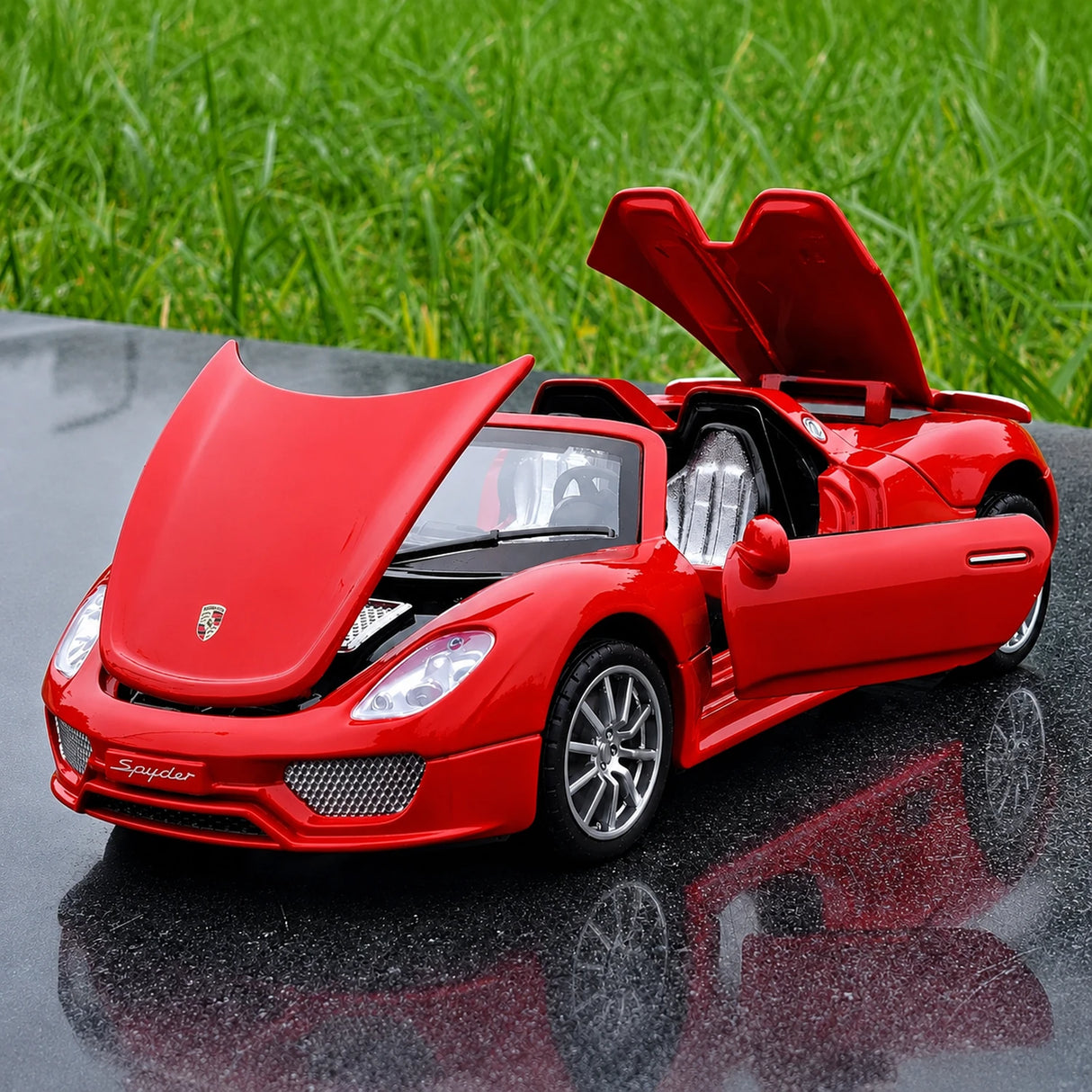 Porsche 2010 918 Spyder Red 1:32 – Diecast Display Model Die-Cast