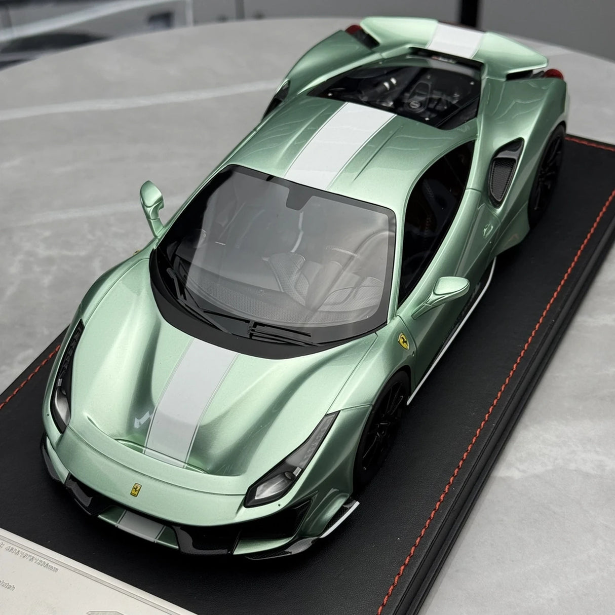 Dino Model Ferrari 2018 488 Pista Francesca Green 1:18 – keräilyhartsimalli