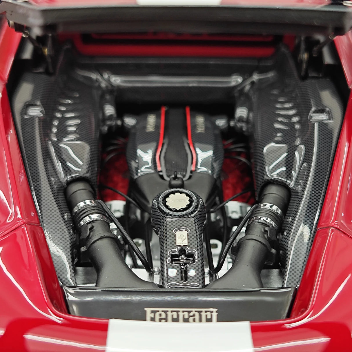 Dino Model Ferrari 2018 488 بيستا سبايدر ريد 1:18 – راتنج نموذجي قابل للجمع