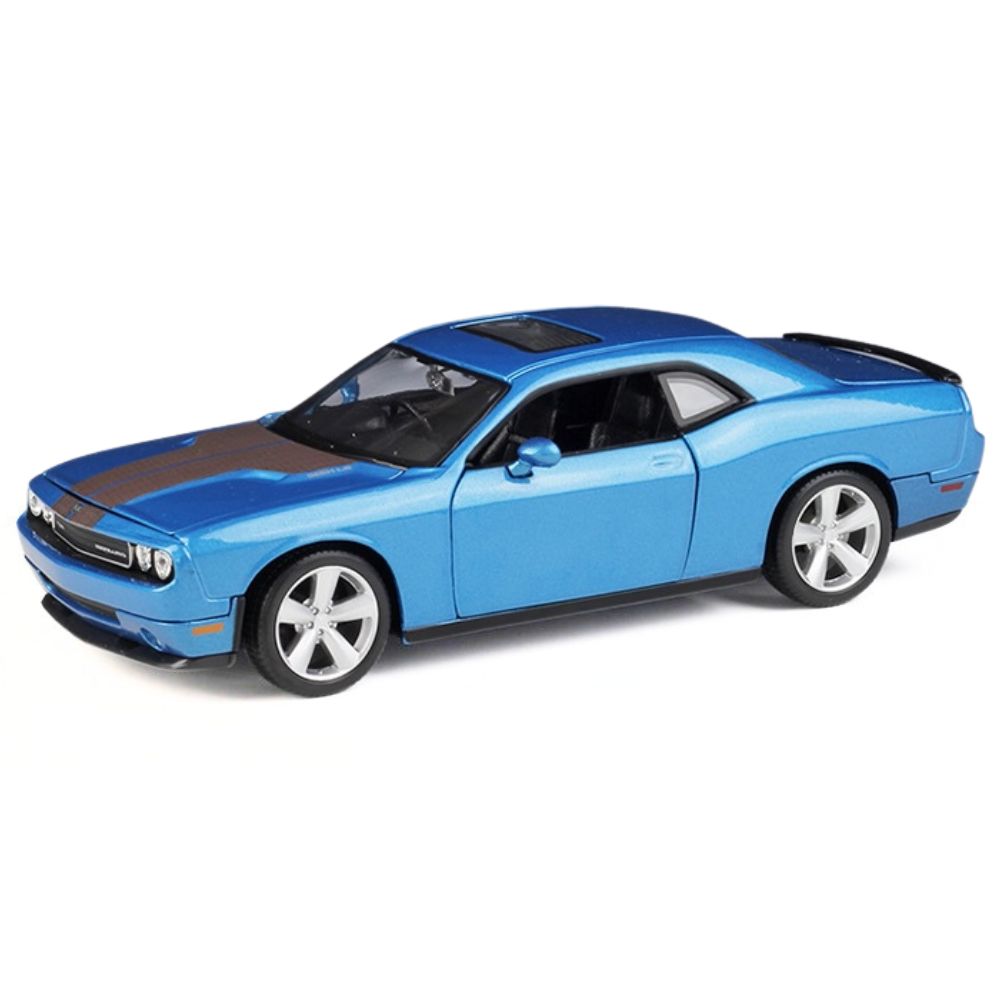 1:24 Dodge 2008 Challenger SRT8 Blue Model Car