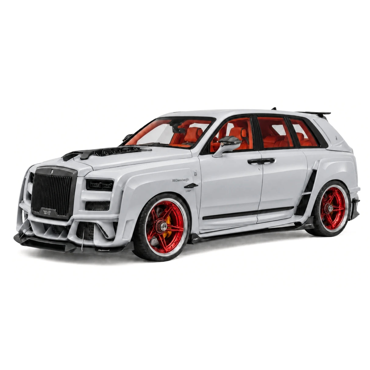 DreamWalkers Rolls-Royce 2018 Cullinan Widebody Glossy Gray 1:18 – Collectible Resin Model Resin