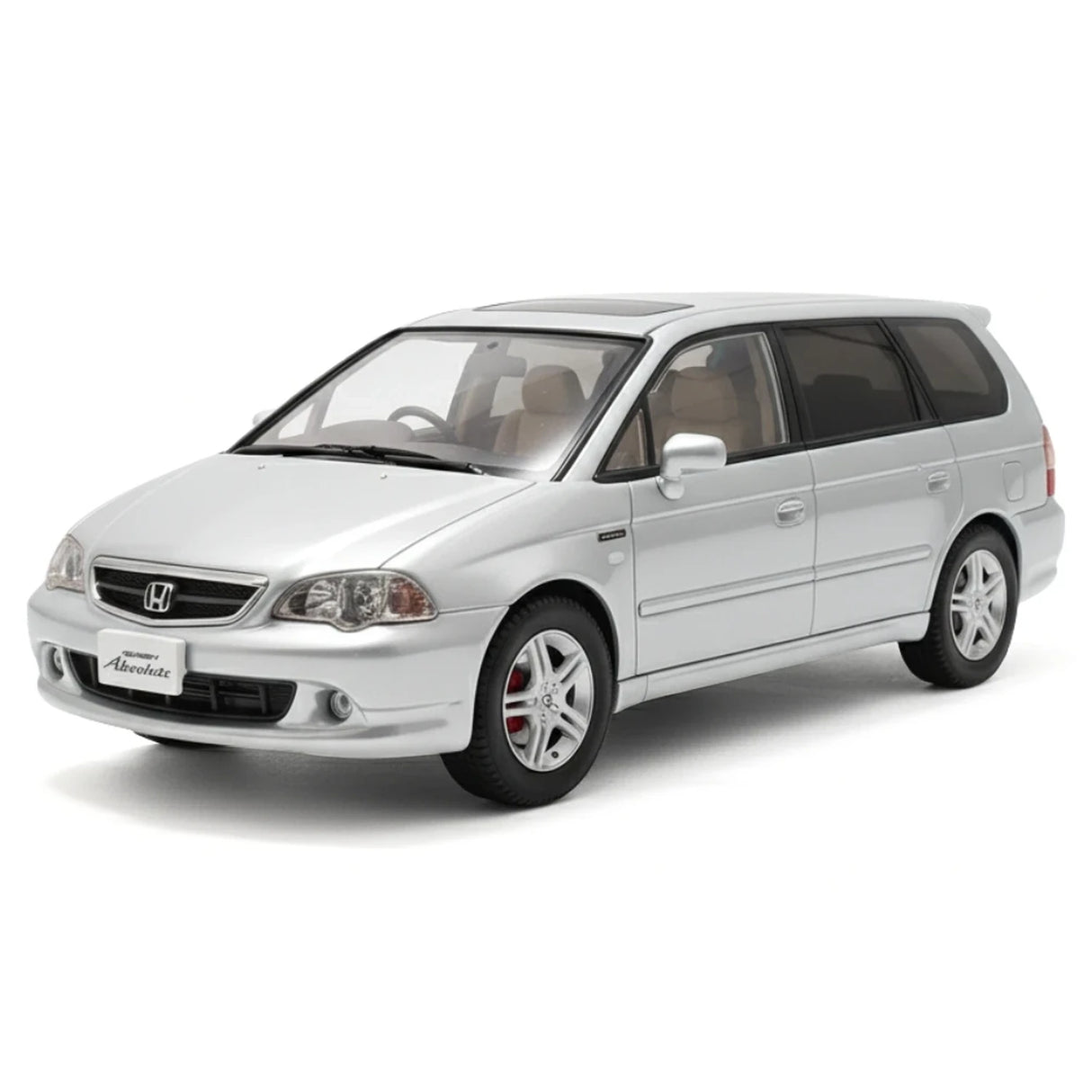 EBBRO Honda 2000 Odyssey Absolute RA6 Silver 1:43 – Collectible Diecast Model Die-Cast