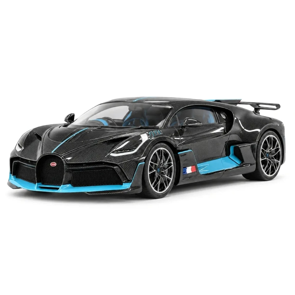 F.C Model Bugatti 2019 Divo Black 1:18 – Resina de Modelo de Resina de Colección