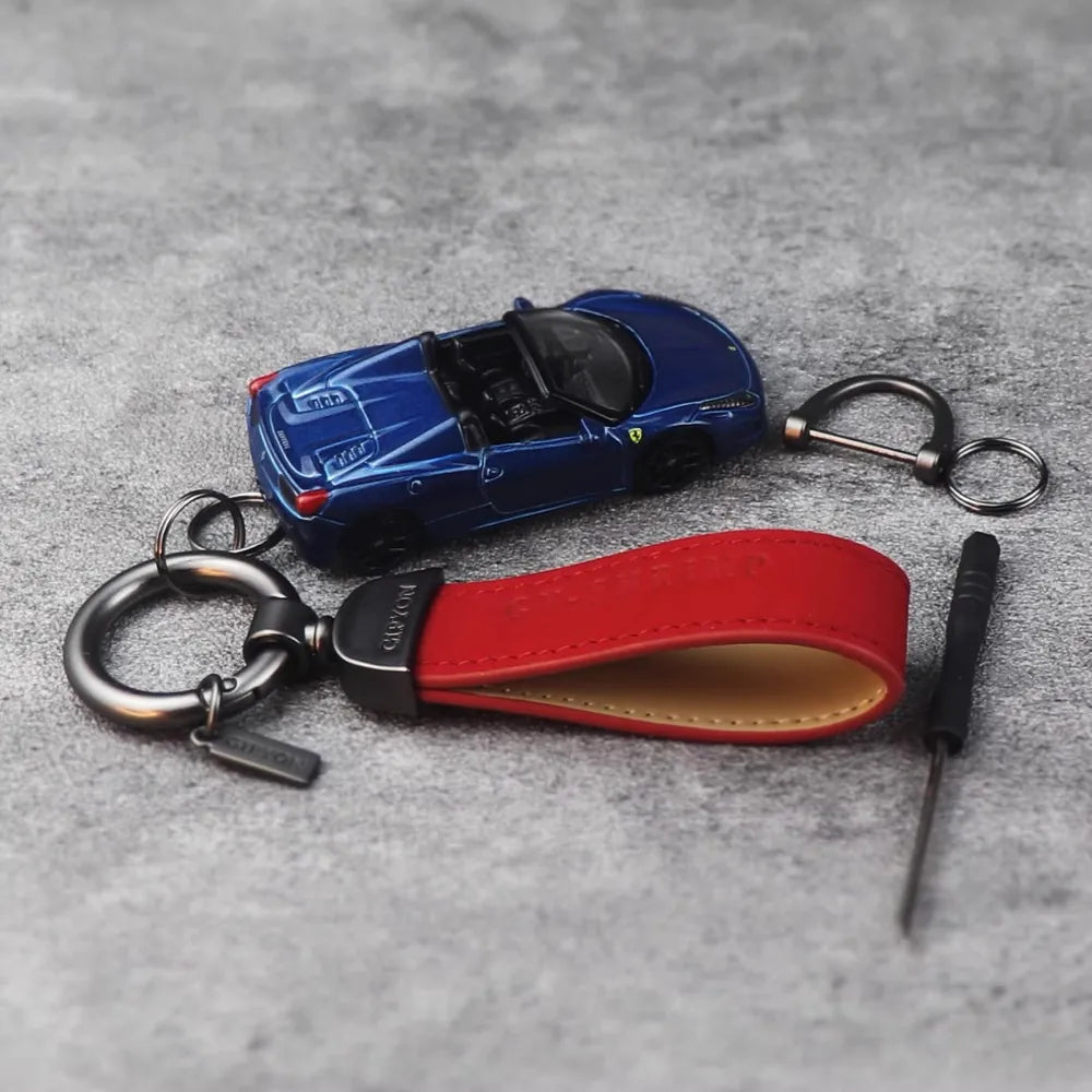 Ferrari 458 Spider Keychains 1:64 Model Car Keychain