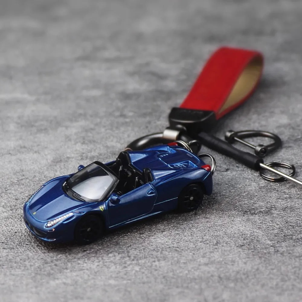 Ferrari 458 Spider Keychains 1:64 Model Car Keychain