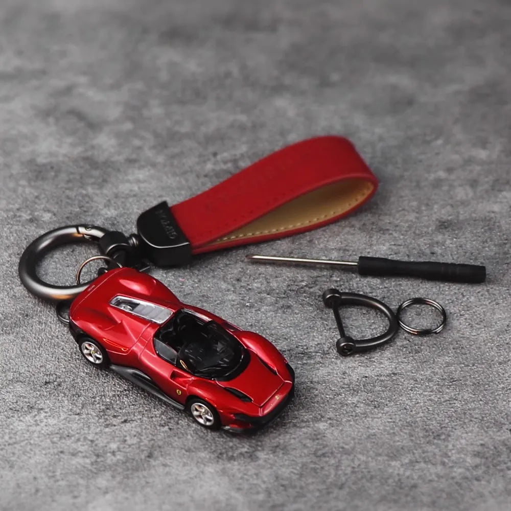 Ferrari Daytona SP3 Keychains 1:64 Model Car Keychain