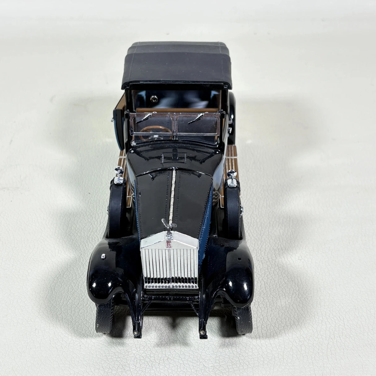Franklin Rolls-Royce 1929 Phantom I Blue 1:24 – Kolekcjonarski model odlewany