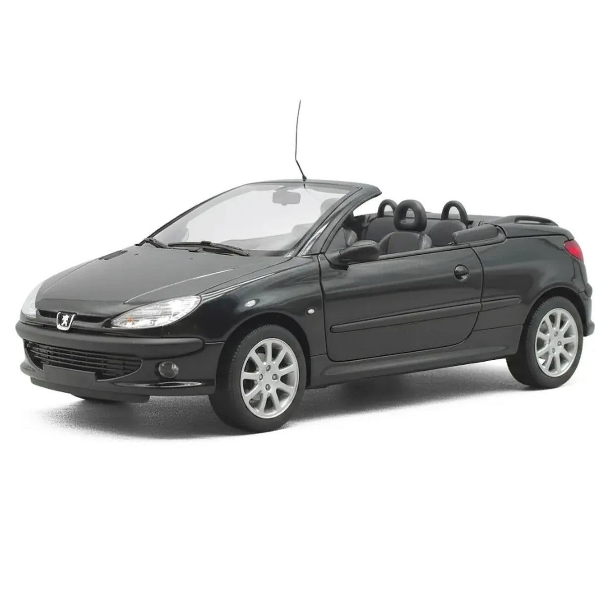 GATE Peugeot 2001 206CC Cabriolet Black 1:18 – Collectible Diecast Model Die-Cast