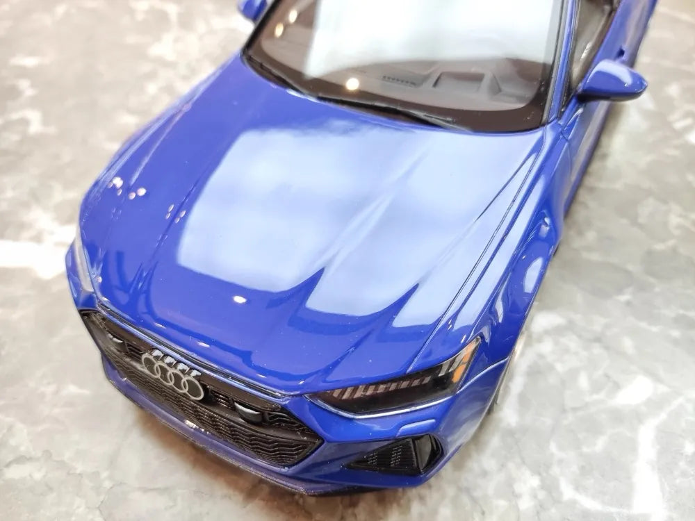 GT Spirit Audi 2021 RS6 Avant C8 Blue 1:18 – Collectible Resin Model Resin