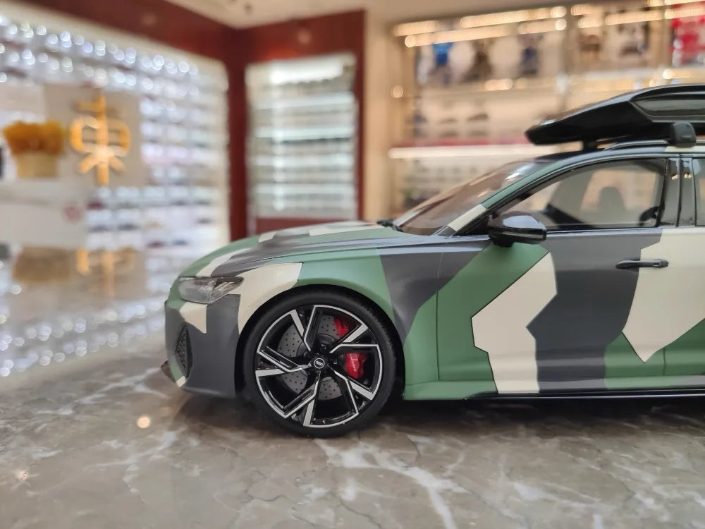 GT Spirit Audi 2020 RS6 Avant C8 Edo Competition 1:18 – Resina de Modelo de Resina de Coleção