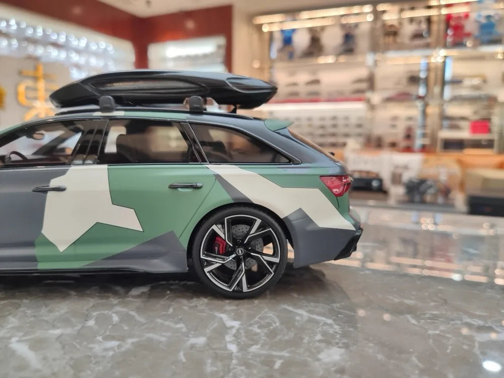 GT Spirit Audi 2020 RS6 Avant C8 Edo Competition 1:18 – Resina de Modelo de Resina de Coleção