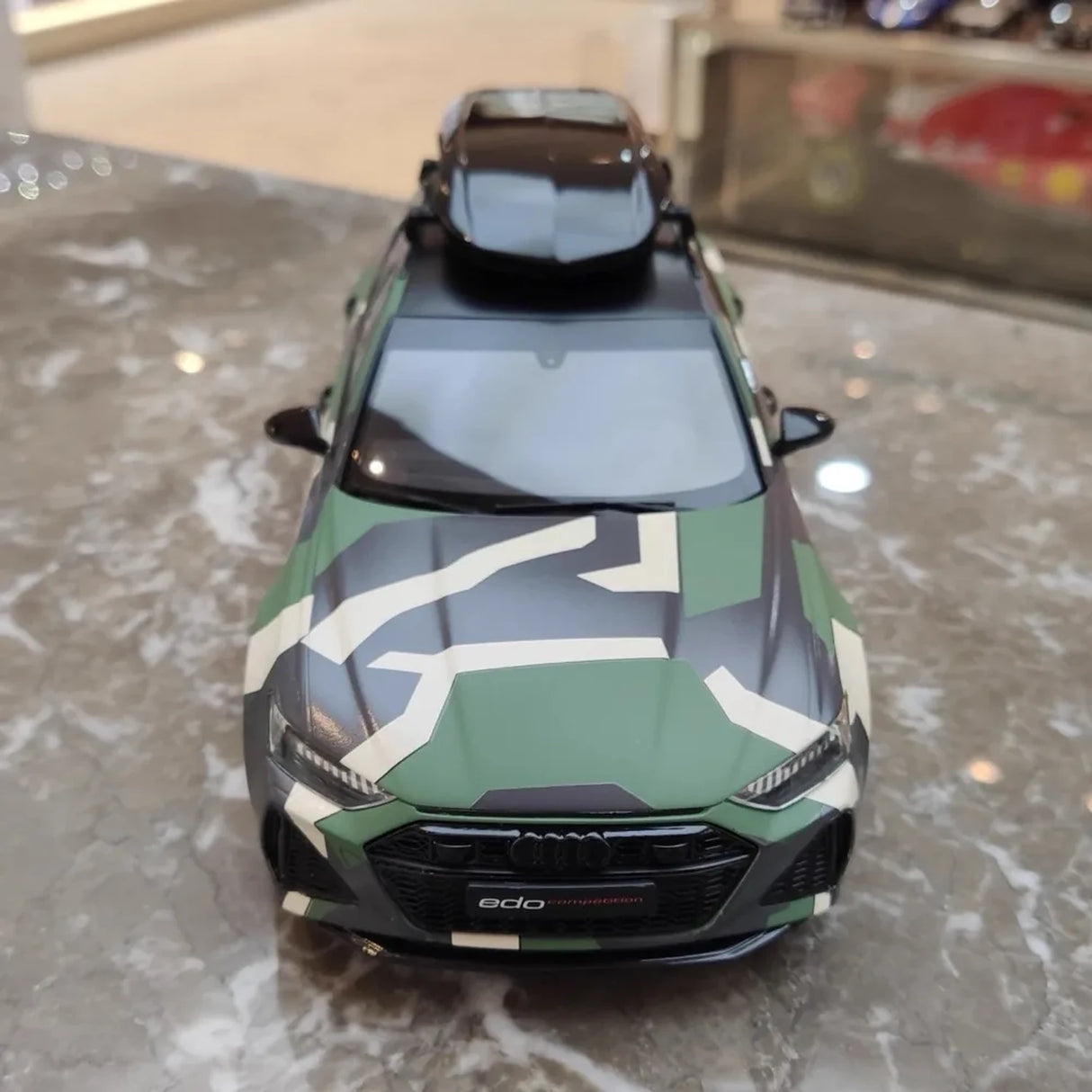 GT Spirit Audi 2020 RS6 Avant C8 Edo Competition 1:18 – Resina de Modelo de Resina de Coleção