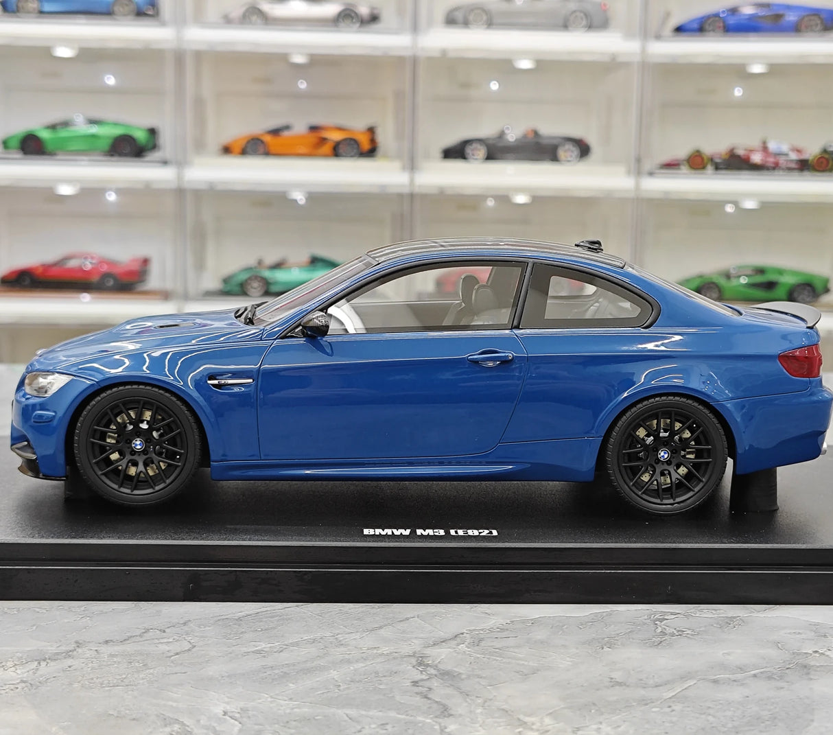 GT سبيريت BMW 2007 M3 E92 بلو 1:18 – نموذج راتنج قابل للجمع (GT Spirit)