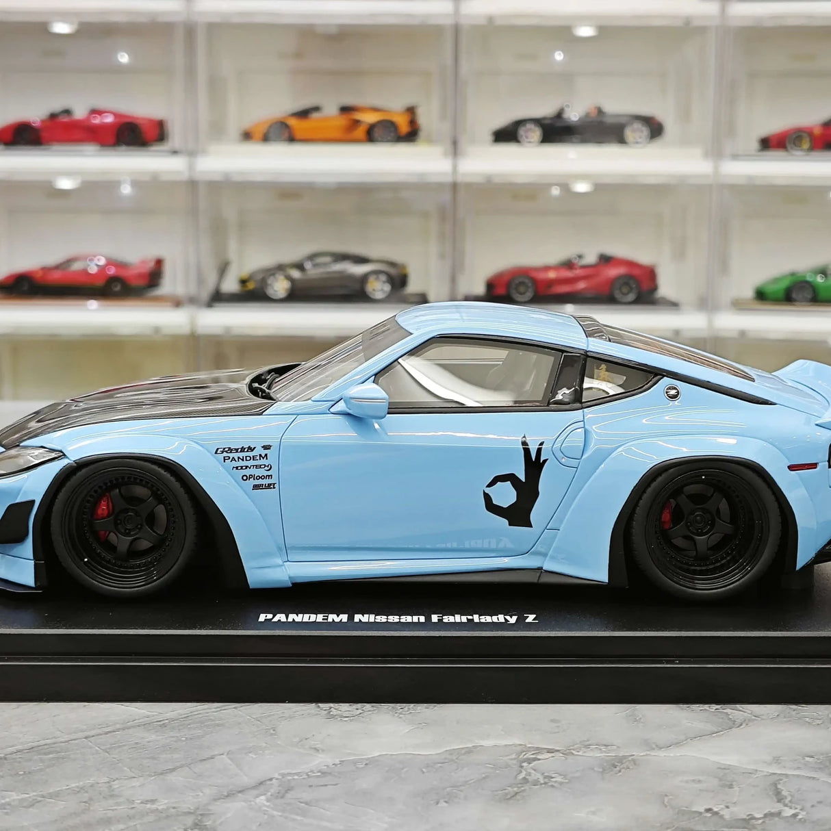 GT Spirit Nissan 2023 Z PANDEM Fairlady Z Blue 1:18 – Modello in resina collezionabile