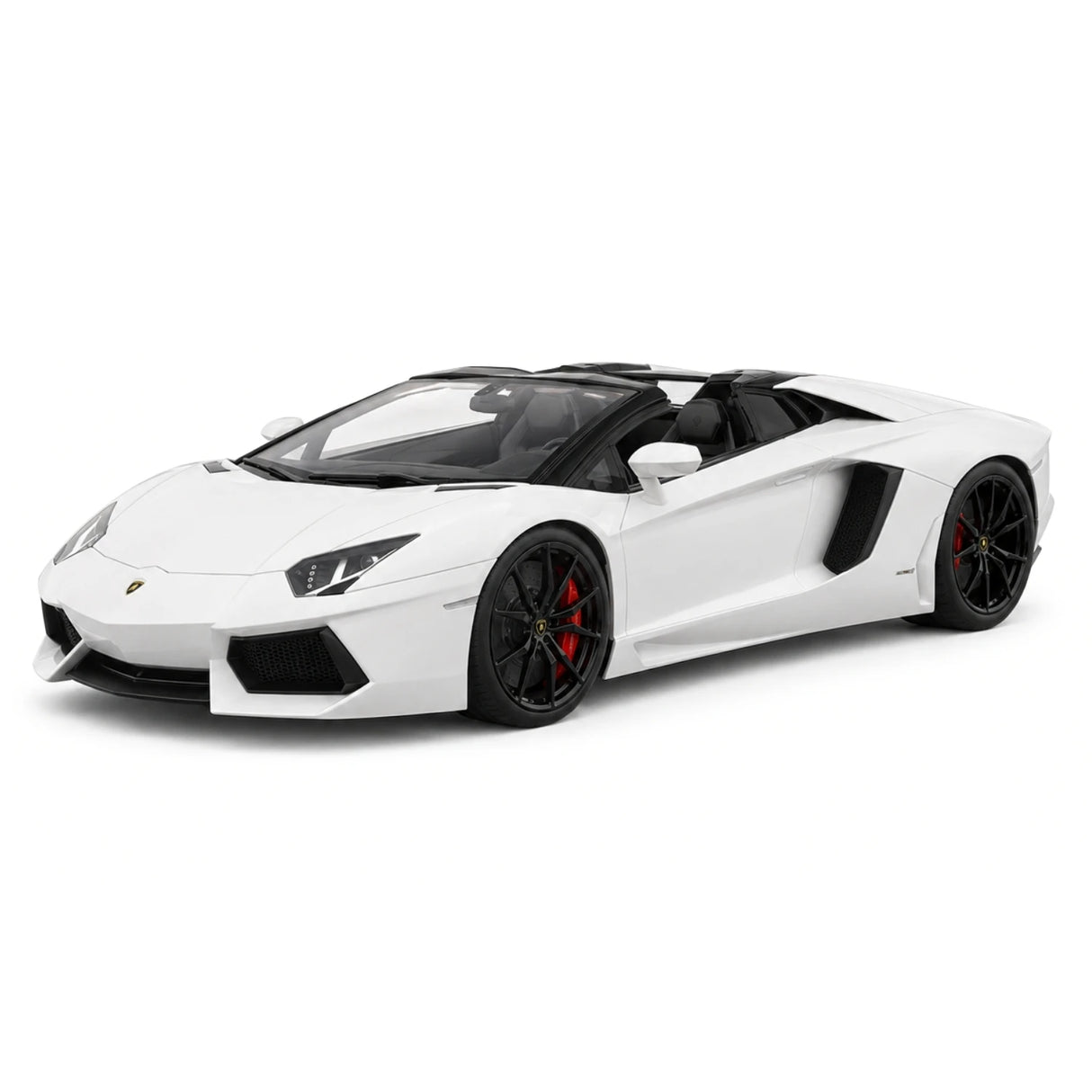 Henson & Heaven Lamborghini 2013 Aventador LP700-4 Roadster Pearl White 1:18 – Resina de Modelo de Resina de Colección