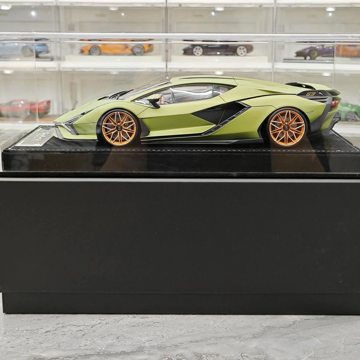 Henson & Heaven Lamborghini 2019 Sian FKP 37 Verde Gea 1:18 – Modello in resina collezionabile