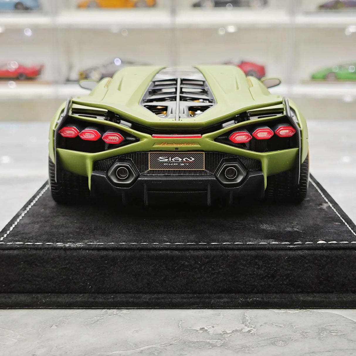Henson & Heaven Lamborghini 2019 Sian FKP 37 Verde Gea 1:18 – Modello in resina collezionabile