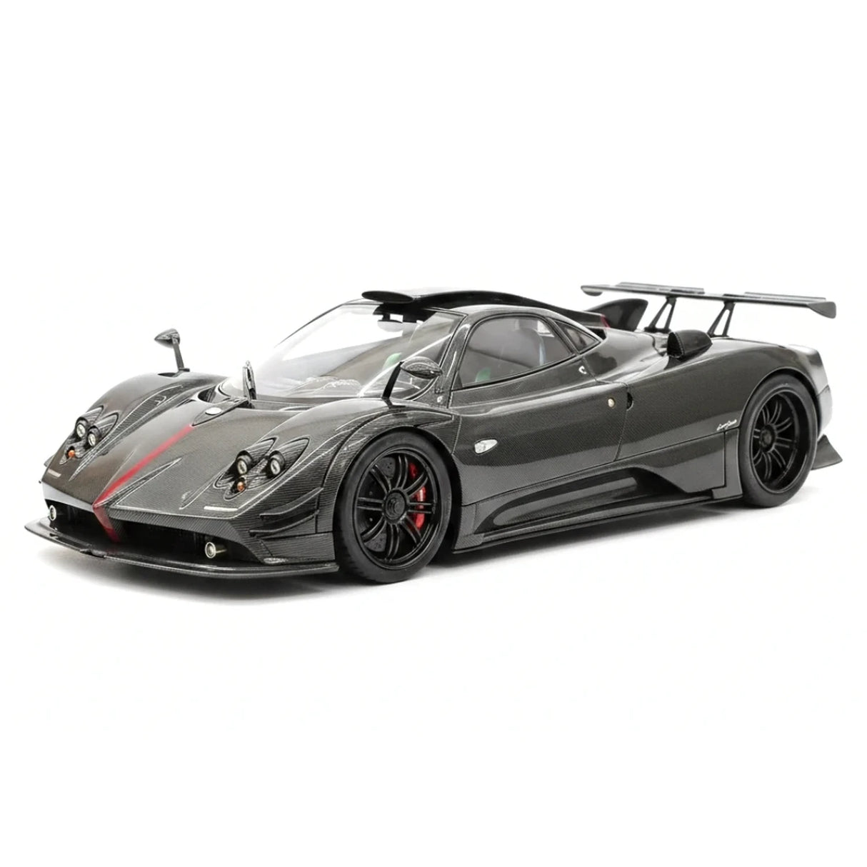 Henson & Heaven Pagani 2016 Zonda 760 Roadster Nera lucida 1:18 – Resina modello in resina collezionabile