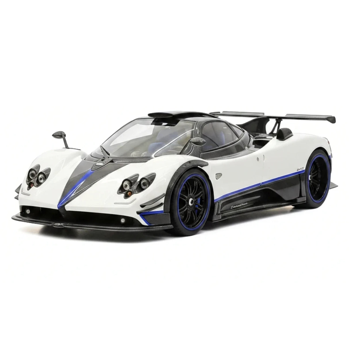 Henson & Heaven Pagani 2016 Zonda 760 Roadster White 1:18 – Resina modello in resina collezionabile