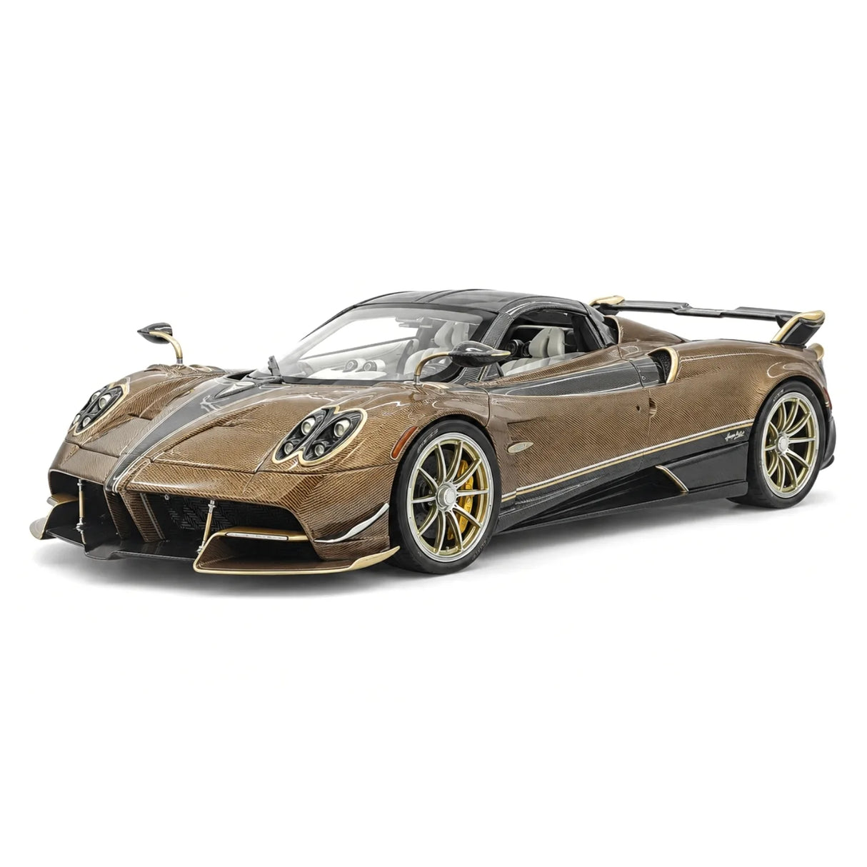 Henson & Heaven Pagani 2021 Huayra R Brown 1:18 – نموذج راتنج قابل للجمع