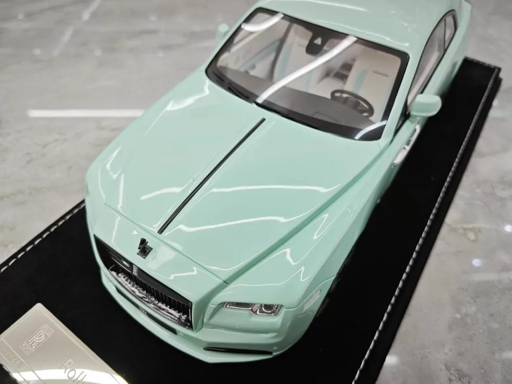 Henson & Heaven Rolls-Royce 2013 Wraith BB Edition Blue 1:18 – Collectible Resin Model Resin