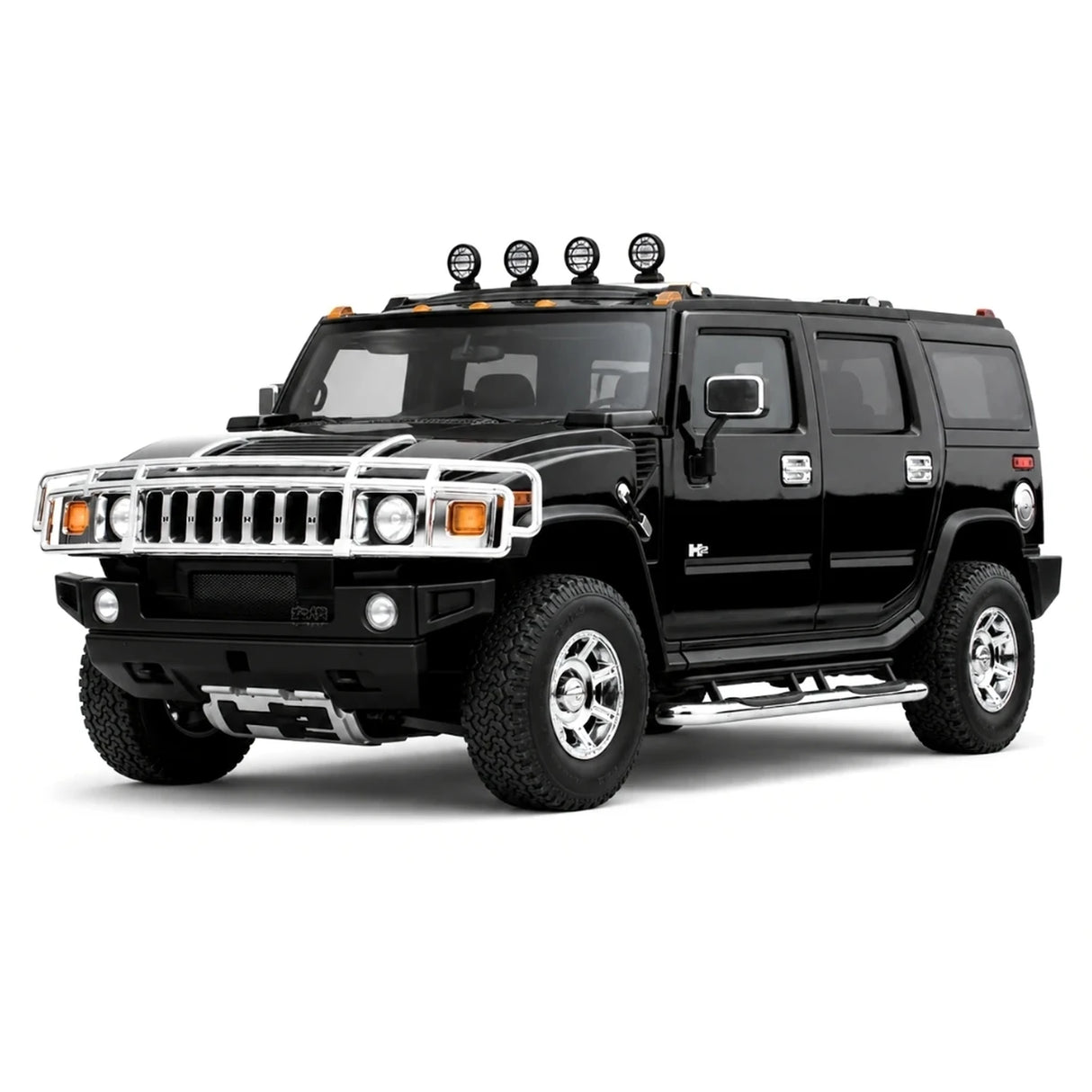 Highway61 Hummer 2002 H2 Black 1:18 – Collectible Diecast Model Die-Cast