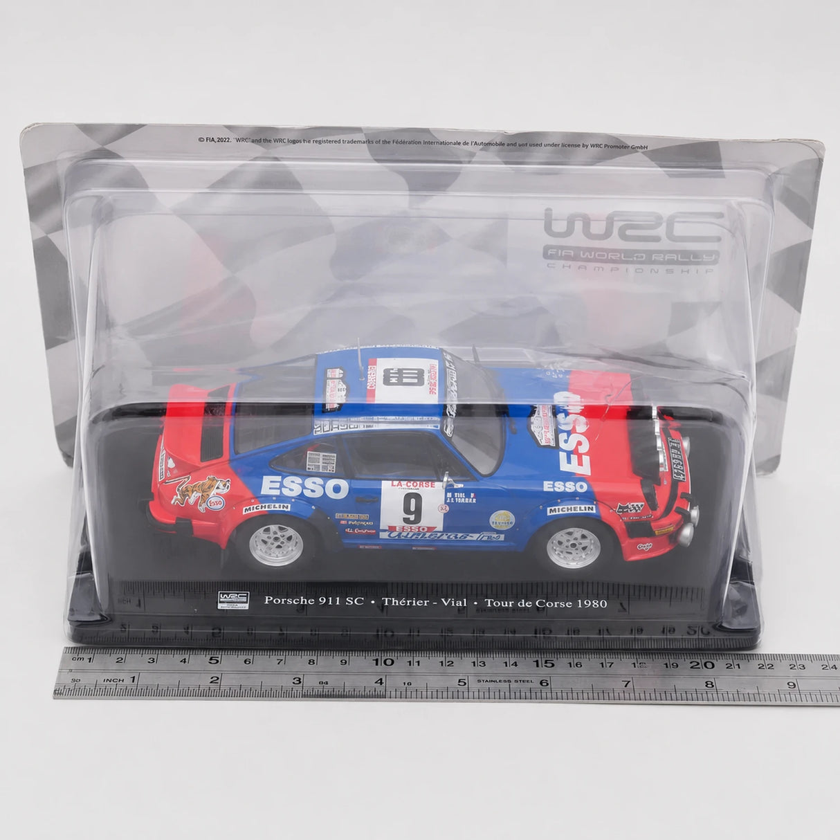 Porsche 1980 911 SC WRC #9 1:24 diecast collectible model by IXO - view 6