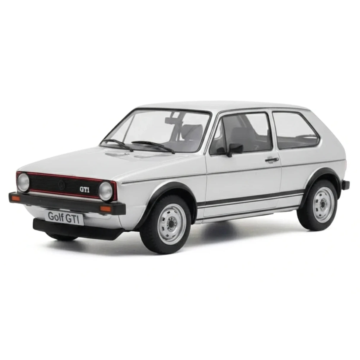 IXO Volkswagen 1976 Golf GTI Silver 1:24 – kolekcjonerski model odlewany