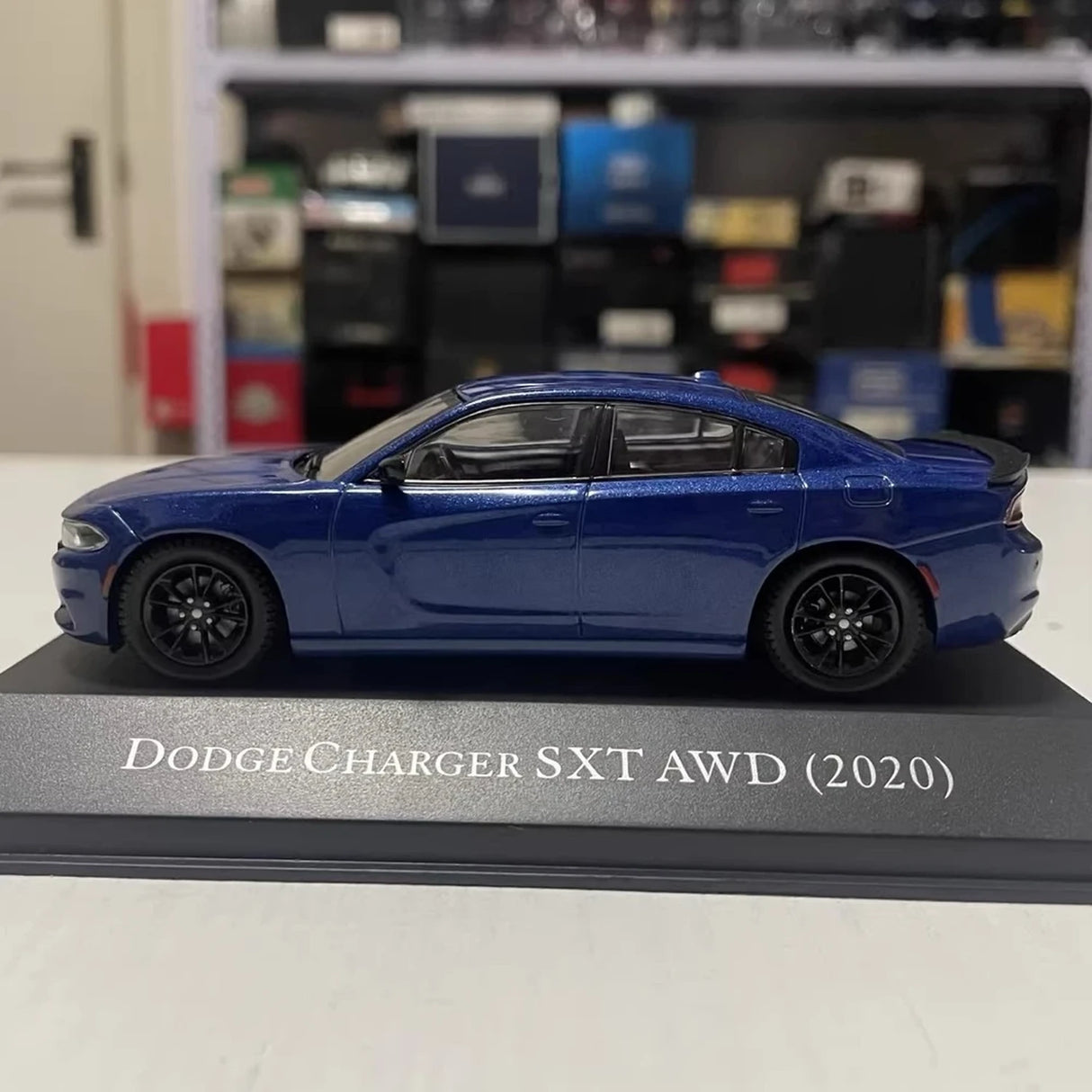 IXO Dodge 2020 Charger SXT AWD Blue 1:43 – Collectible Diecast Model Die-Cast