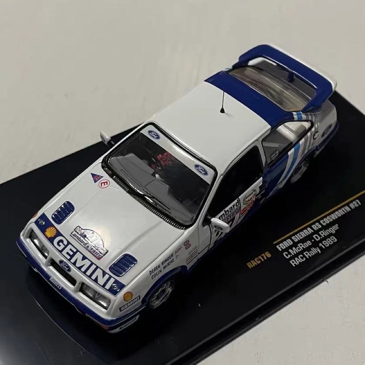 IXO Ford 1989 Sierra RS Cosworth RAC 1:43 – Collectible Diecast Model Die-Cast