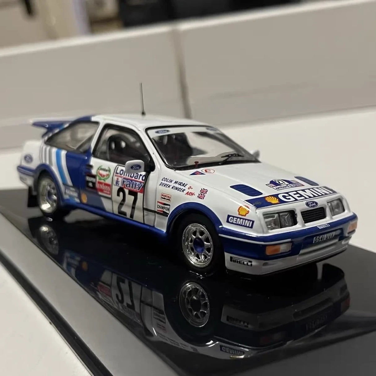 IXO Ford 1989 Sierra RS Cosworth RAC 1:43 – Collectible Diecast Model Die-Cast