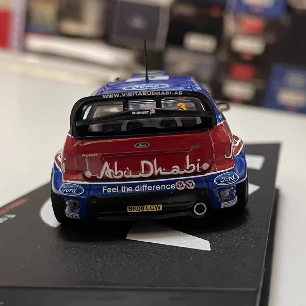 Ford 2010 Focus RS WRC #3 1:43 diecast collectible model by IXO - view 5