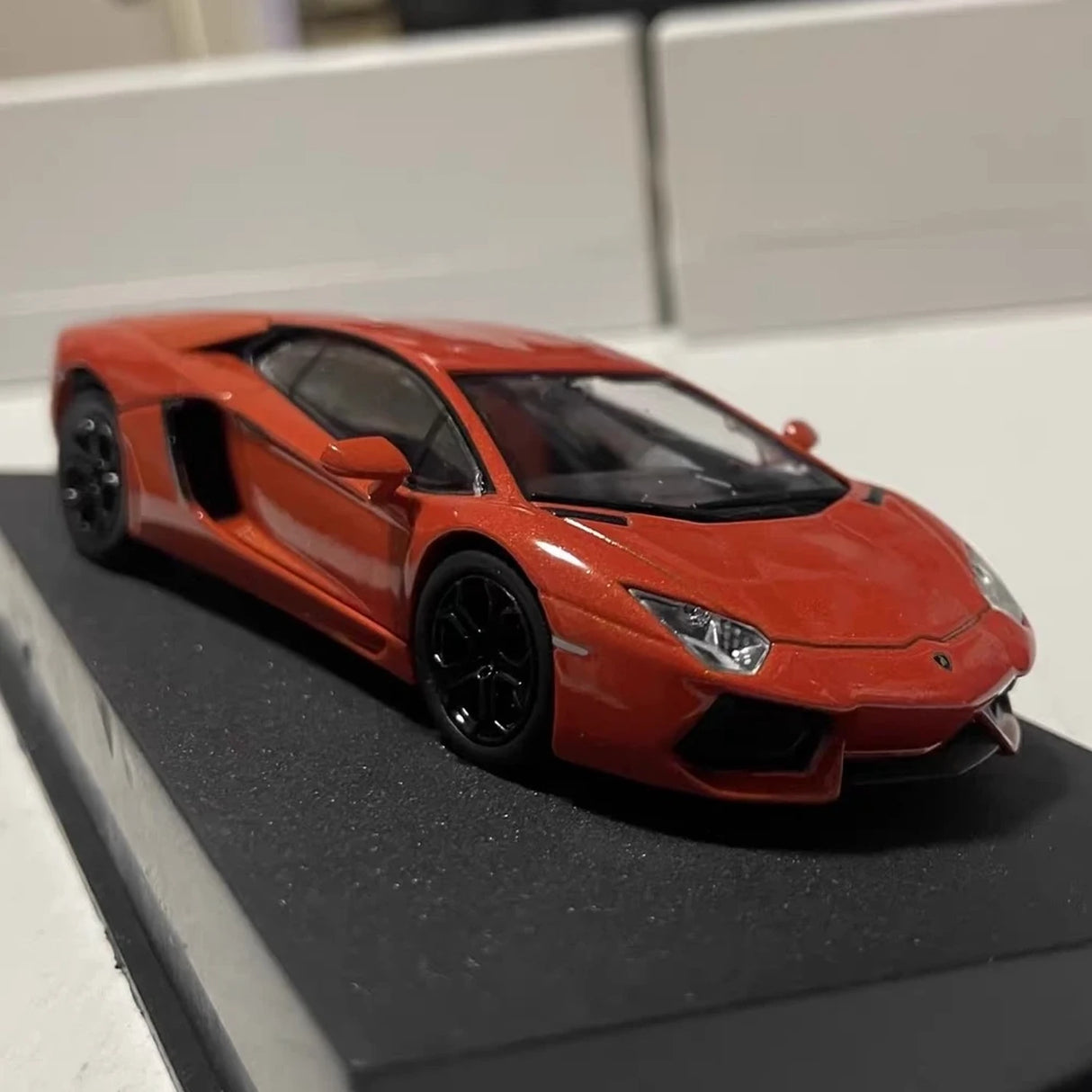 IXO Lamborghini 2011 Aventador LP700-4 Orange 1:43 – Collectible Diecast Model Die-Cast