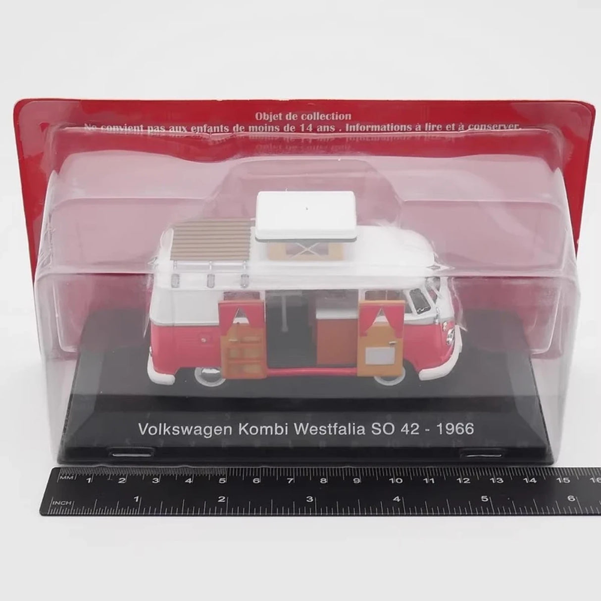 IXO Volkswagen 1966 Kombi Westfalia SO 42 1:43 – Collectible Diecast Model Die-Cast