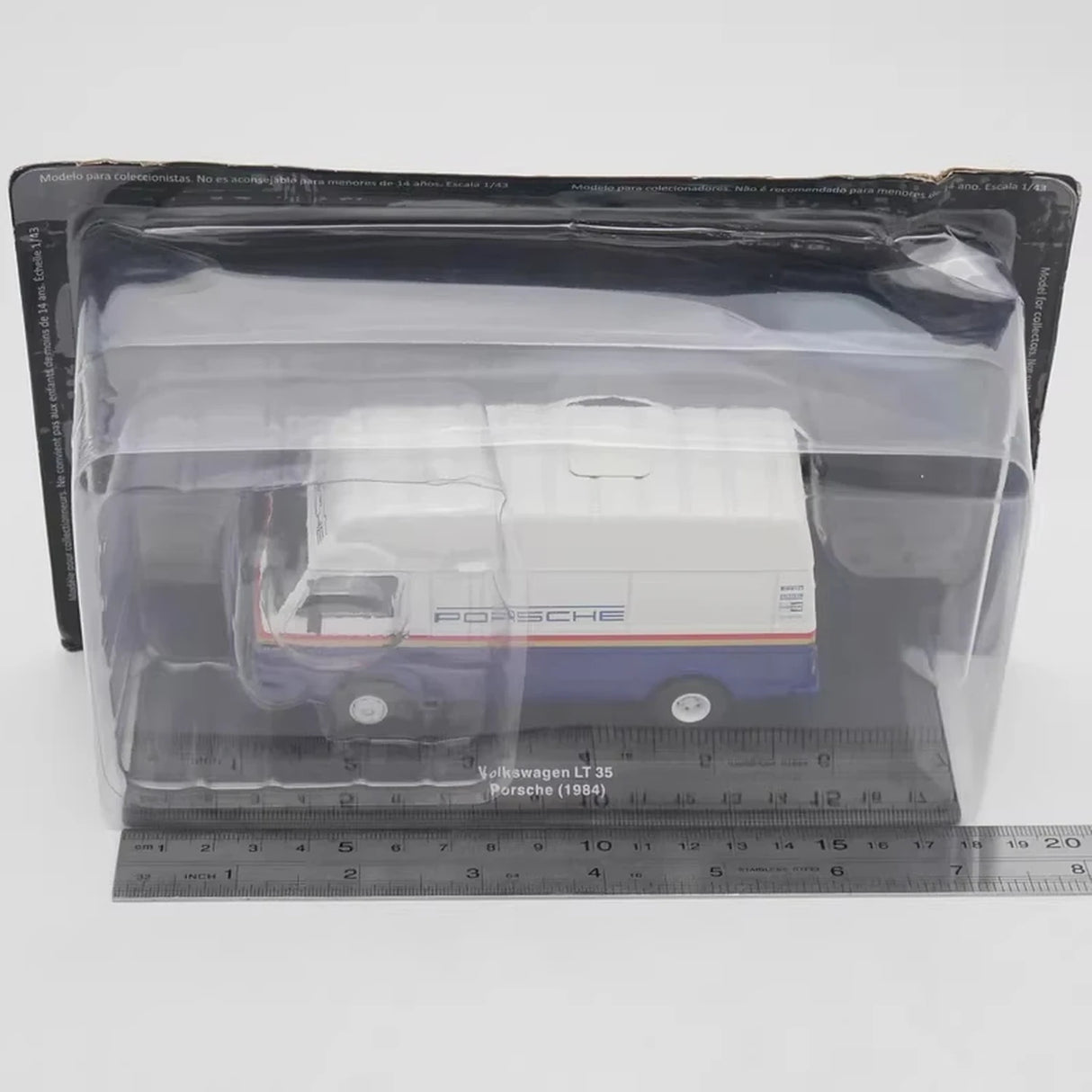 IXO Volkswagen 1984 LT 35 Porsche 1:43 – Modelos Colecionáveis em Metal Fundido